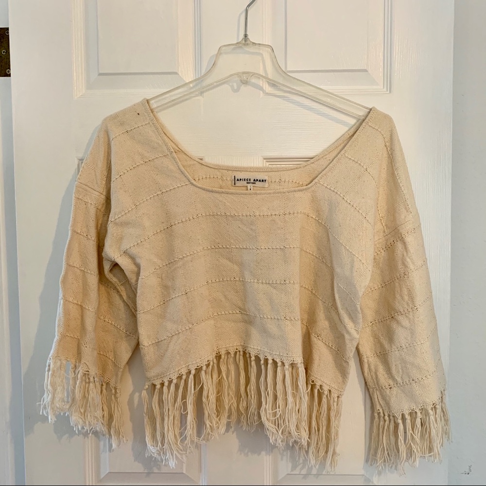 Apiece Apart Fringe top